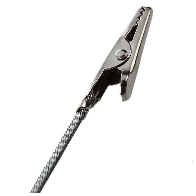 Wire Memo Holder Paper Note Clip (White)