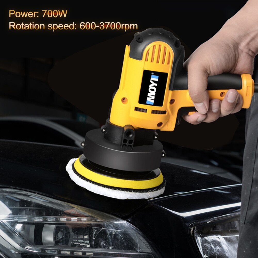 Polisseuse de voiture réglable avec vitesse continue, appareil de polissage haute efficacité de 110V ou 220V
