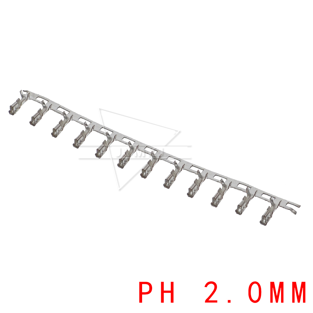 100pcs/LOT SH1.0 JST1.25 PH2.0 XH2.54 mm terminal Wire Cable for Housing 1.0mm 1.25mm 2.0mm 2.54mm Female Male Connector