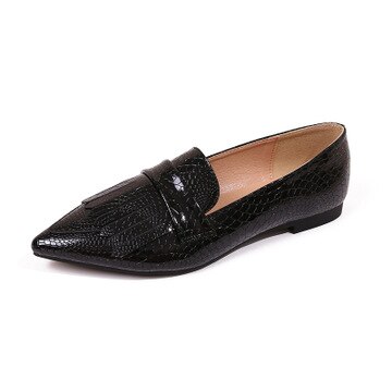 Zapatos combinables para mujer, zapatos planos con flecos de otoño, , zapatillas informales con punta estrecha para mujer, vestido con flecos para otoño, modelo Nurse