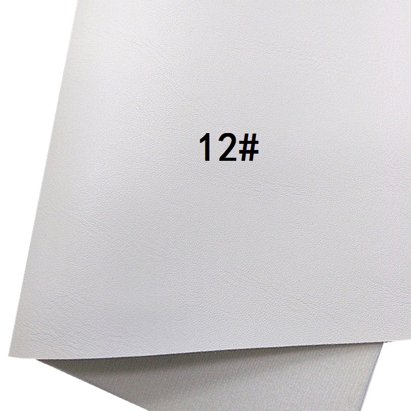 Glat blødt syntetisk læder imiteret stof plader filt bagside vinyl læder til øreringe taske sløjfer gør det selv  gm1064c: 12