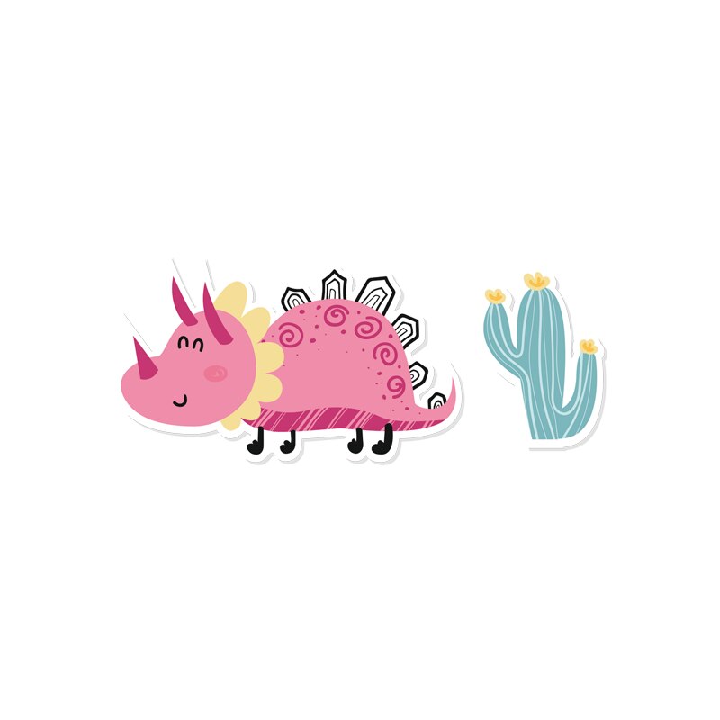 Enfants belle Animal Lion mignon dinosaure icône 1 pièces Triceratops Figure transfert thermique fer sur les vêtements t-shirt autocollant bricolage mignon