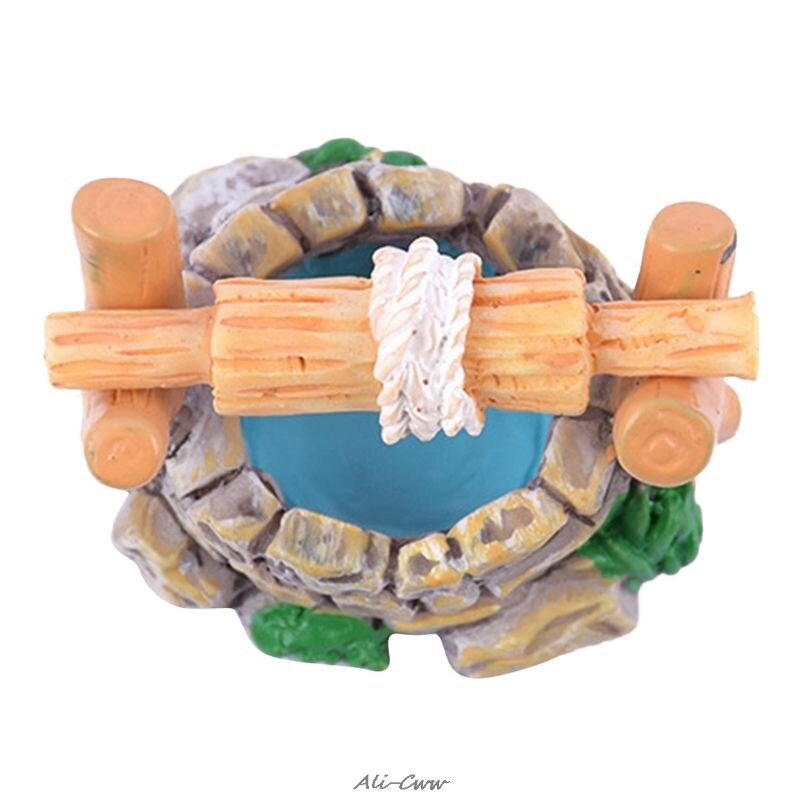 Miniatur Eishaus Aus Harz - Deko Figur Für Tisch & Garten