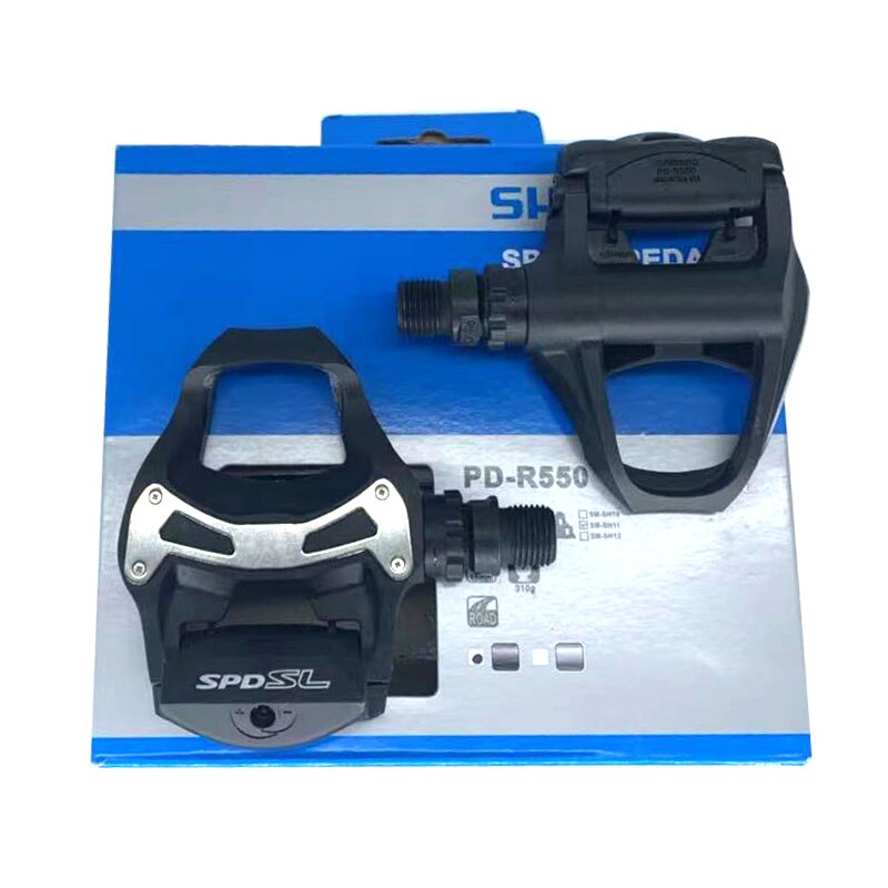 GEWAGE Fahrradpedale MTB - Nylonfaser Pedale Mit Reflektoren 9/16 Zoll