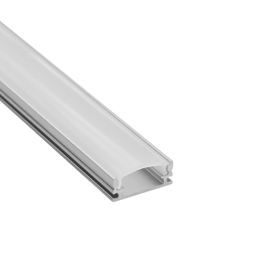 10pcs 1m led strip aluminium profiel voor 5050 5630 led stijve bar licht led bar behuizing aluminium kanaal met cover eindkap clips