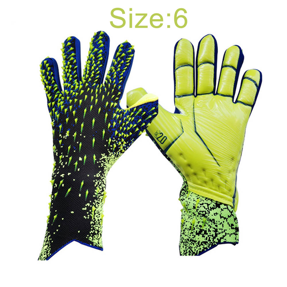 Luvas De Goleiro De Futebol De Látex Espessado, Goleiro Profissional, Futebol, Esportes, Treino, Partida, Adultos, Juventude