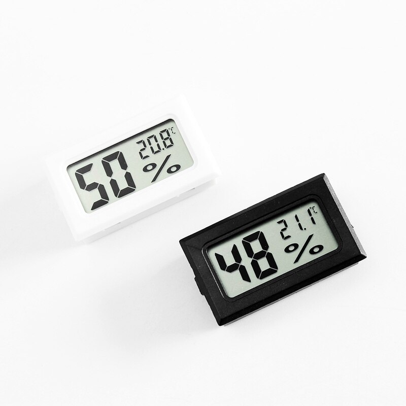 Waterproof LCD Digital Thermometer Aquarium Electronic Precision Fish Tank Temperature Measuring Tool with Probe Hygrometer^9