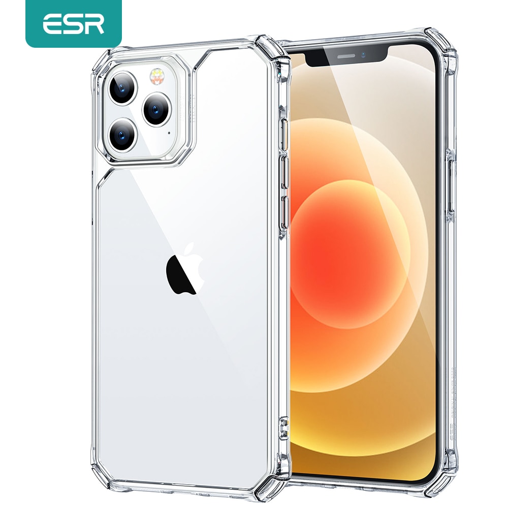 Custodia ESR per iPhone 12 Pro Max Air Armor custodia rigida trasparente antiurto protezione trasparente di lusso Cover posteriore per iPhone 12 mini