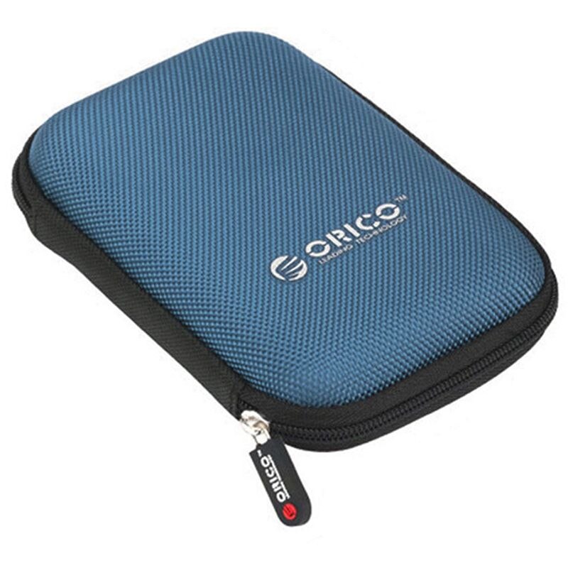 Orico 2 Stuks 2.5 Inch Hdd Bescherming Bag Box Voor Externe Harde Schijf Opslag Bescherming Case Voor Hdd Ssd-paars & Blauw