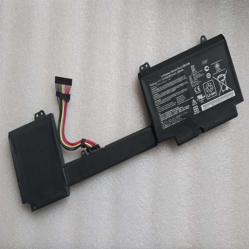 Nueva batería de C32-G46 para Asus PRO G46 G46V G46VW G46EI363VM batería Original para ordenador portátil 11,1 V 69Wh 6260mAh