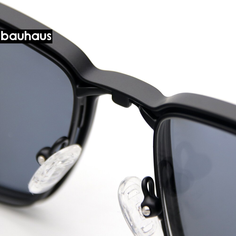 X107 Clip-on Glasses Frame Optical Prescription Eyeglasses with Magnetic Polarized Cool Metal Eyewear Frame