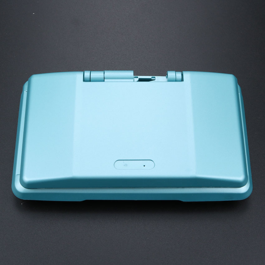 Yuxi blauw rood zwart groen wit zilver volledige vervangende behuizing behuizing cover shell kit voor nintendo ds voor nds console: Groente
