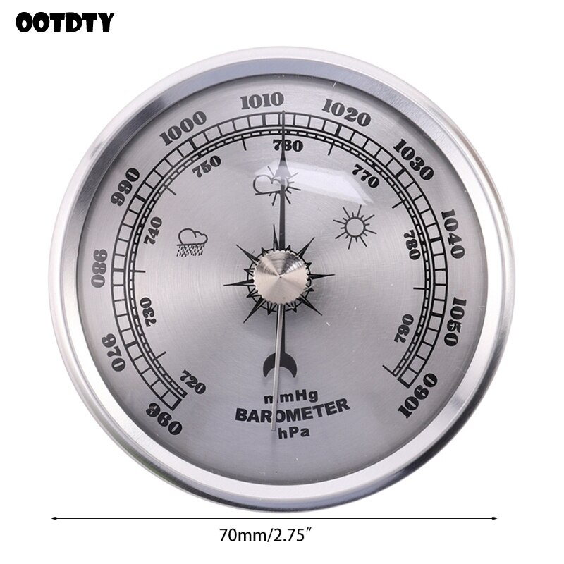 Type Barometer Met Thermometer Hygrometer Weerstation Luchtdruk Maatregelen Eenvoud &amp; Lezen