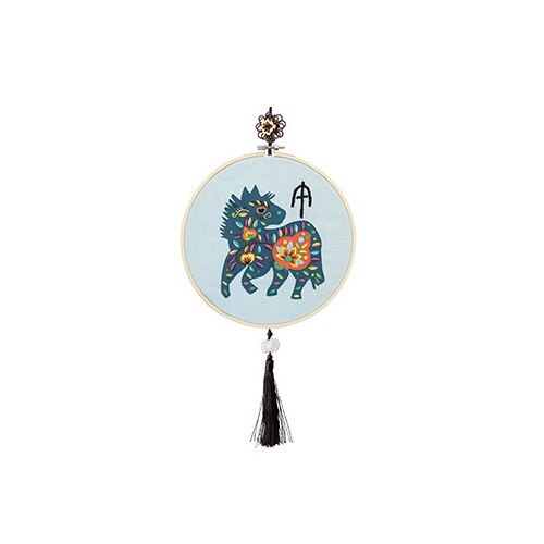 Handwerken Praktijk Kits Zodiac Diy Linten Borduren Voor Beginner Kruissteek Muurschildering Art Home Decoratie Voldoen Sets: horse