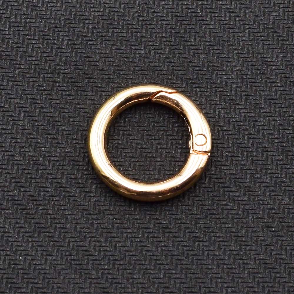 Aleación Galvanizada de forma circular llave de coche anillos U estilo llaveros de coche para Mini Cooper r56 Ford Ford Peugeot 207 VW Skoda asiento: Gold-Circle Style