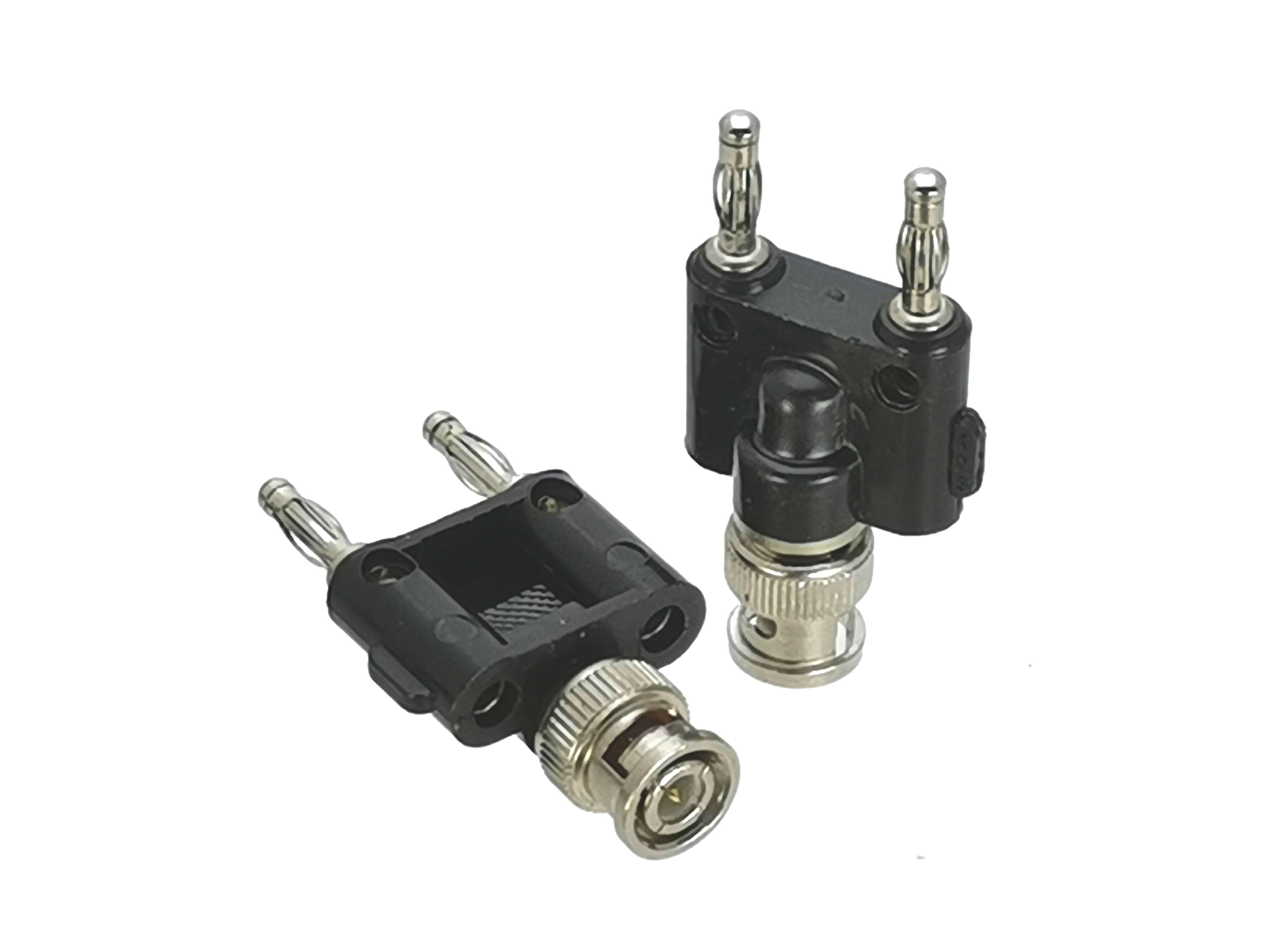 1Stck Adapter BNC zu Bananen stecker & Weibliche Jack RF anschluss Koaxial Prüfung konverter