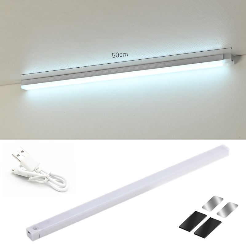 Drahtlose LED Nachtlicht Bewegung Sensor Licht USB Unter Schrank Licht Für Küche Schrank Schlafzimmer Kleiderschrank Sensor Innen Beleuchtung: Licht Grün
