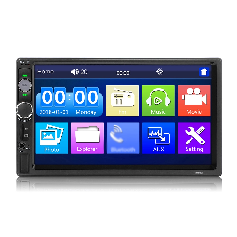 Universal 2 din Car Multimedia Player Autoradio 2din Stereo 7" Touch Screen Video MP5 Player Auto Radio