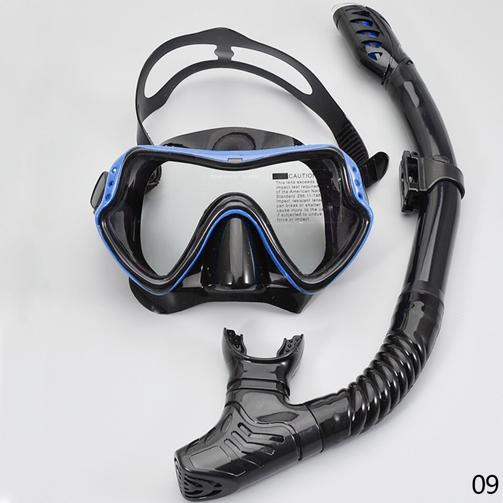 Professionelle Tauchen Masken Schnorcheln Set Erwachsene Silikon Rock Anti-Fog Goggles Gläser Schwimmen Angeln Pool Ausrüstung: 09