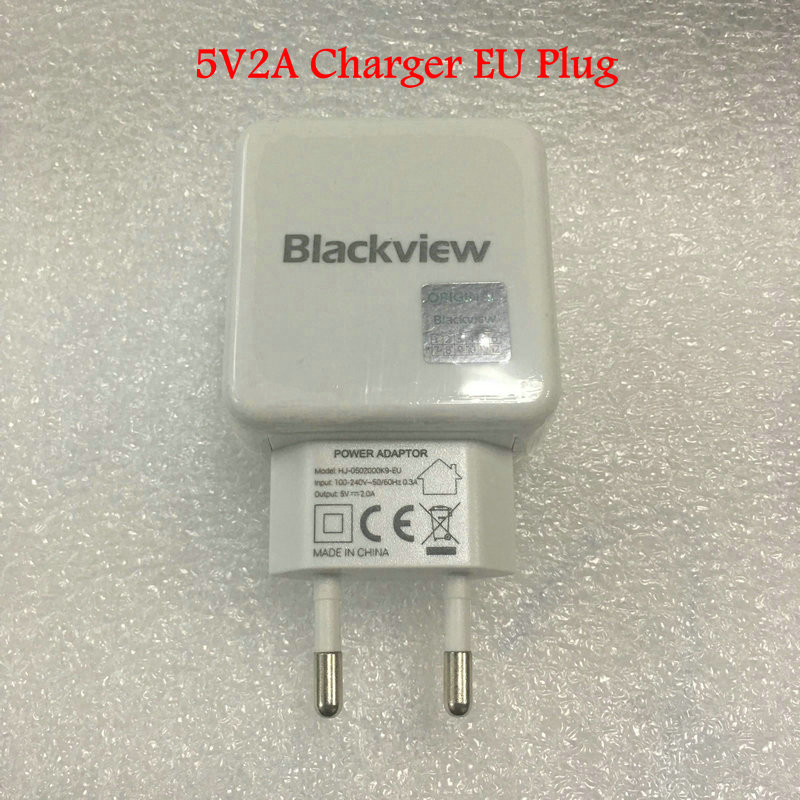 Ładowarka do oryginalnego Blackview BV6000 BV6000s BV10000 BV5800 A20 5V2A ue wtyczka ładowarka podróżna złącze kabla Micro Usb