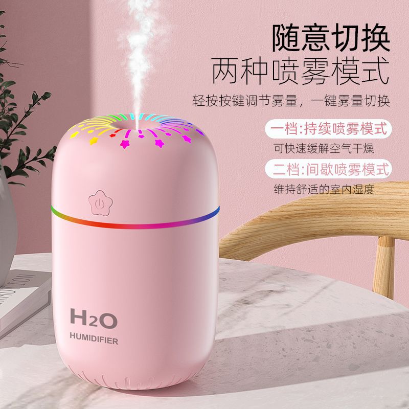 Home Air Humidifi Diffus Car Diffuser Car Air Freshener 300ml Air Purifier Mini Air Humidifier Essenti Oil Aromatherapy diffuser