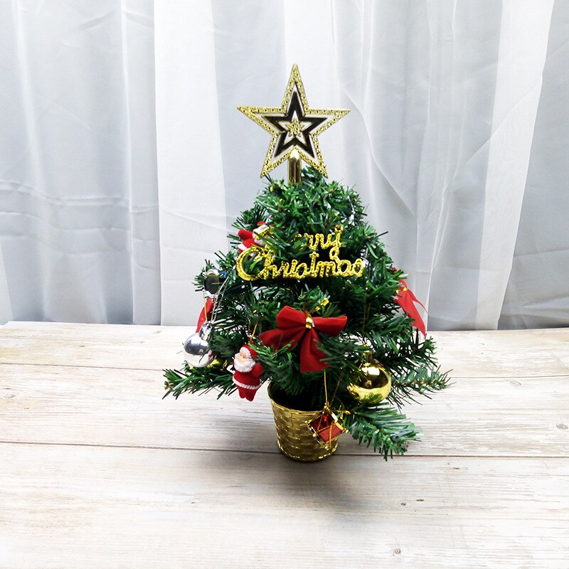 30cm Mini Christmas Tree Top Star Children's Tree Christmas Tree Toppers Xmas Decorations: Golden Silver Ball