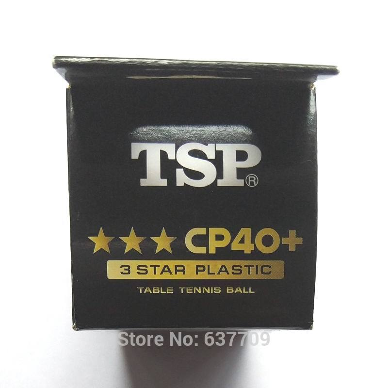 Original TSP kunststoff tischtennis Ball 40 + 3 sterne CP40 + berufs spiel Ball tischtennis schläger schläger Sport