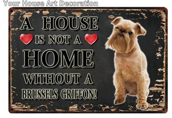Noir blanc animaux chien métal signe étain affiche une maison Doberman doré Labrador décor à la maison barre mur Art peinture 7.8x11.8 pouces