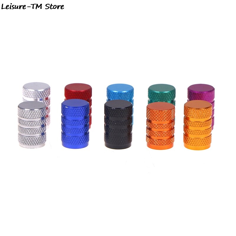 Valve Cap Bike Aluminium Alloy Valve For Bicycles Caps Tire Dust Cover