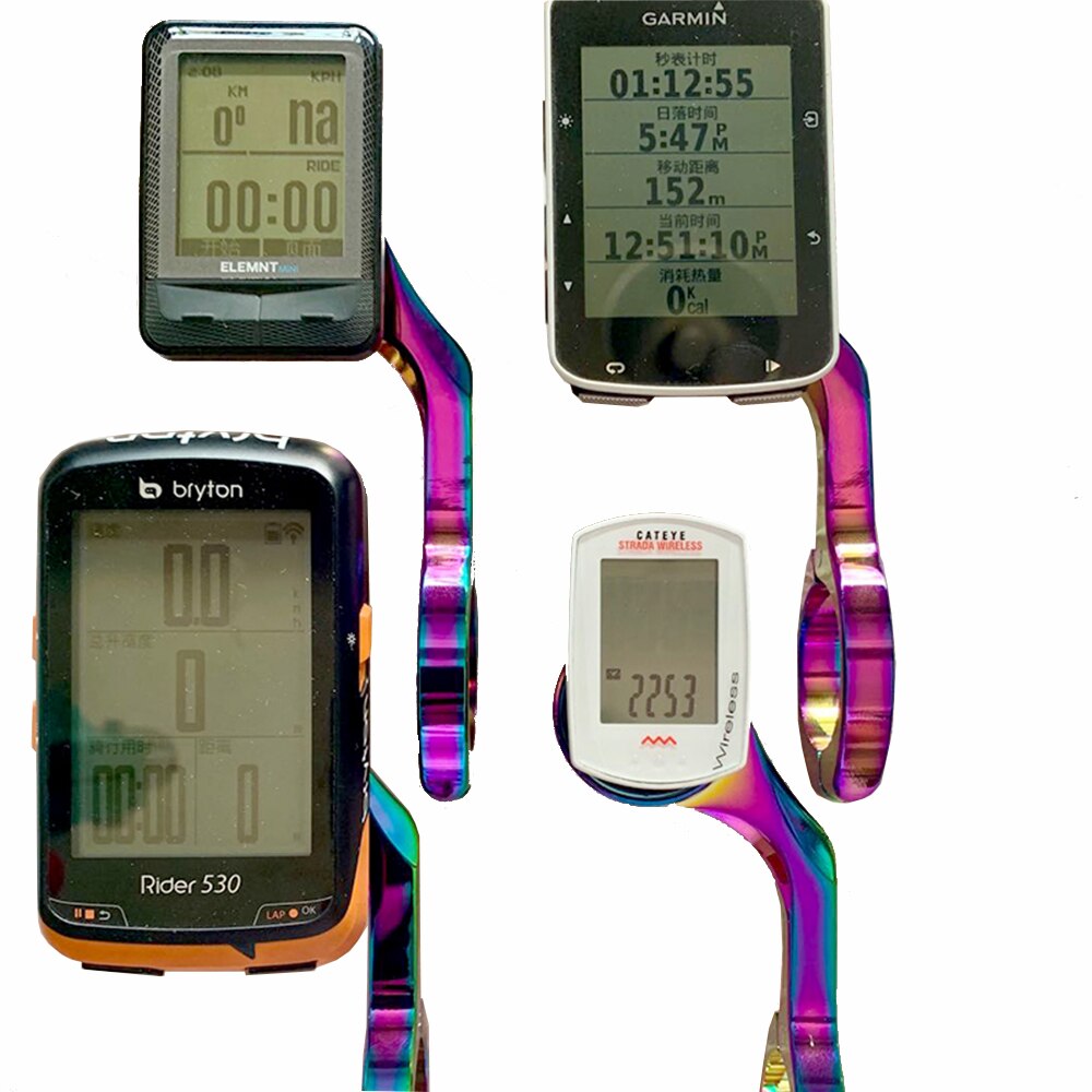 MTB Road Bike computer Mount holder computer stand accessory For Garmin& Bryton& wahoo& Cateye