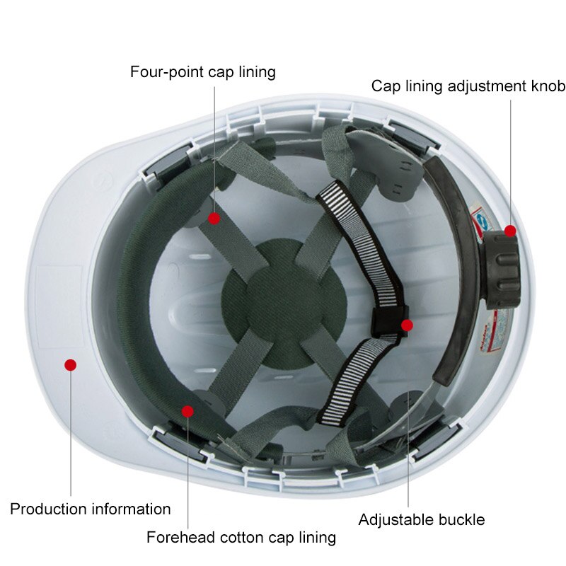 ABS Construction Safety Helmets Electrical Engineering Hard Hat Labor Protective Helmet Men Women Work Cap