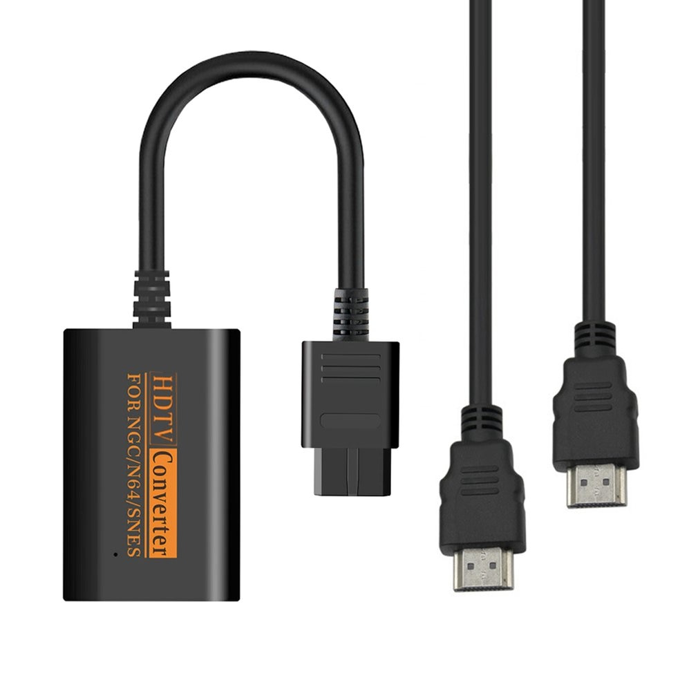 1080P-HDMI Adapter Converter HD Cable For Nintendo 64/SNES/NGC Gamecube Console Hdmi Signal Output Adapter