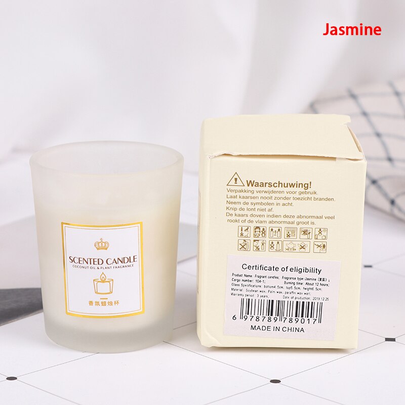 Geurkaarsen Citroen Lavendel Rose Home Decoratie Bruiloft Kaarsen Ontspannen Soja Wax Aromatherapie: N5