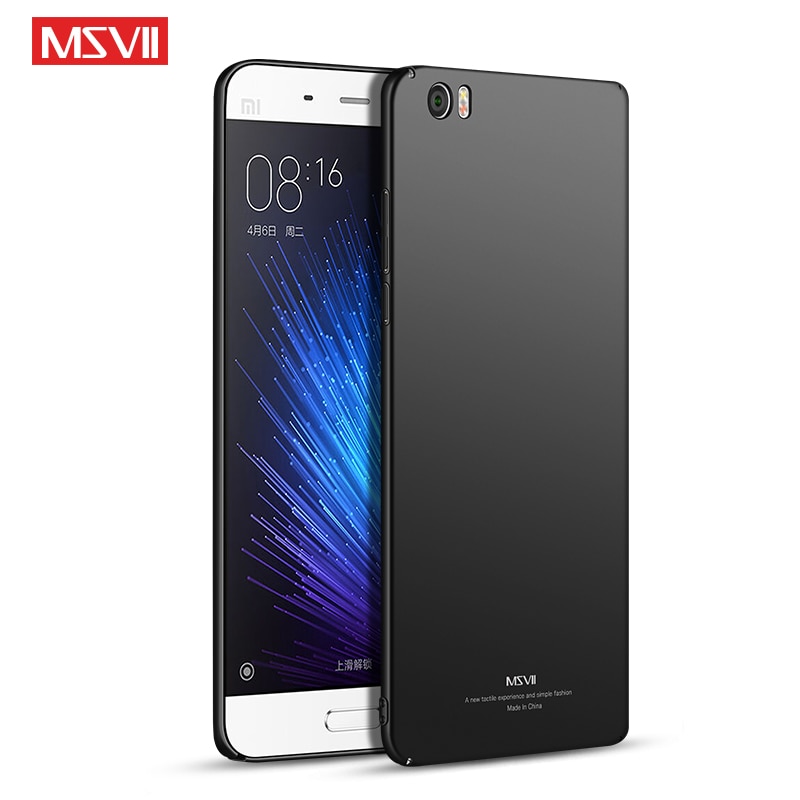 Xiaomi Mi 5 Case Cover Msvii Silm Frosted Cases For Xiaomi Mi 5S Mi5s Case Xiomi Mi5 PC Cover For Xiaomi Mi5 S M5 Cases 5.15"