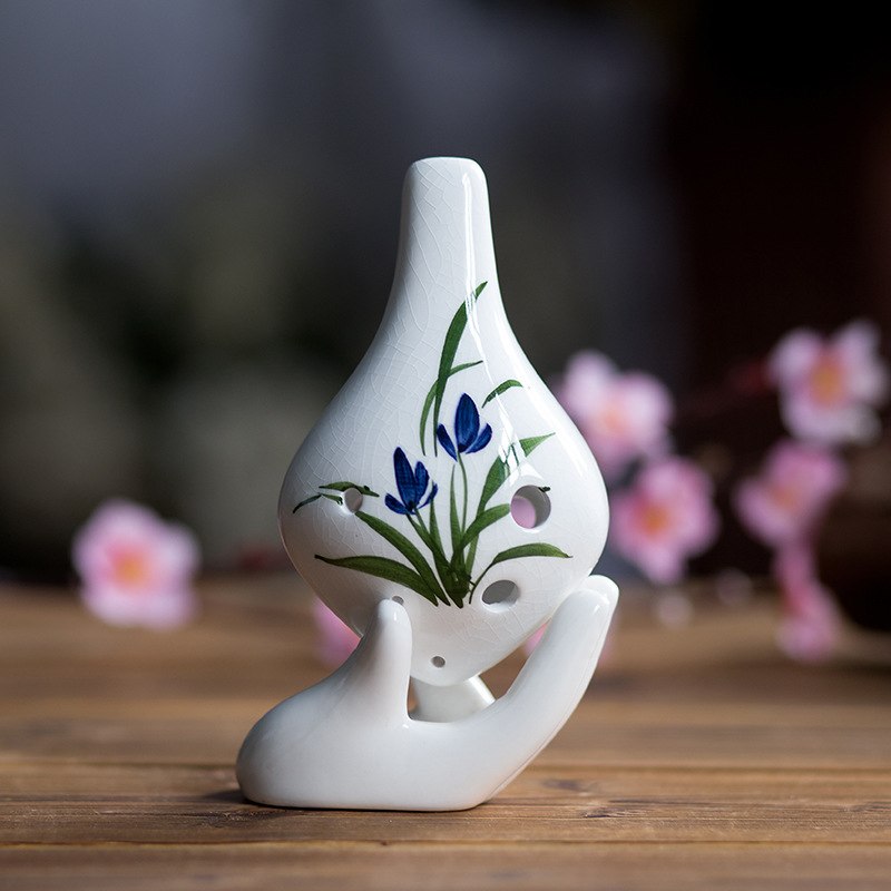 Ozhu-ocarina ajustable de seis orificios, ocarina de CA, con , buen sonido adecuado para tienda