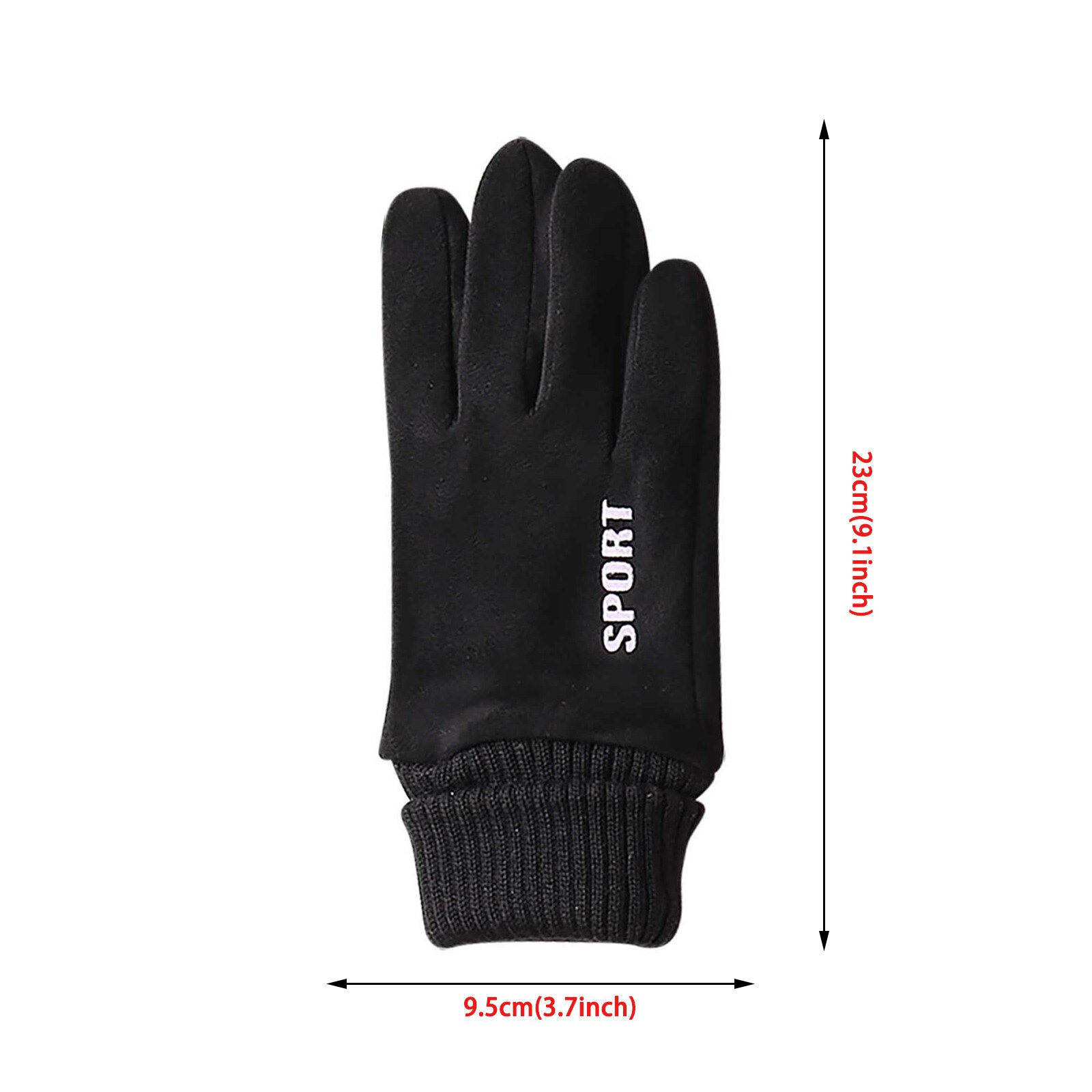 Gants de cyclisme pour hommes, imperméables, chauds, pour écran tactile, pour vélo d'extérieur, moto, pour l'équitation, #40, hiver