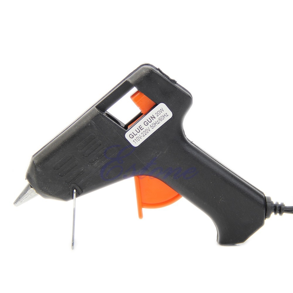 Art Craft Repair Tool 20W Electric Heating Melt Glue Gun Sticks Trigger