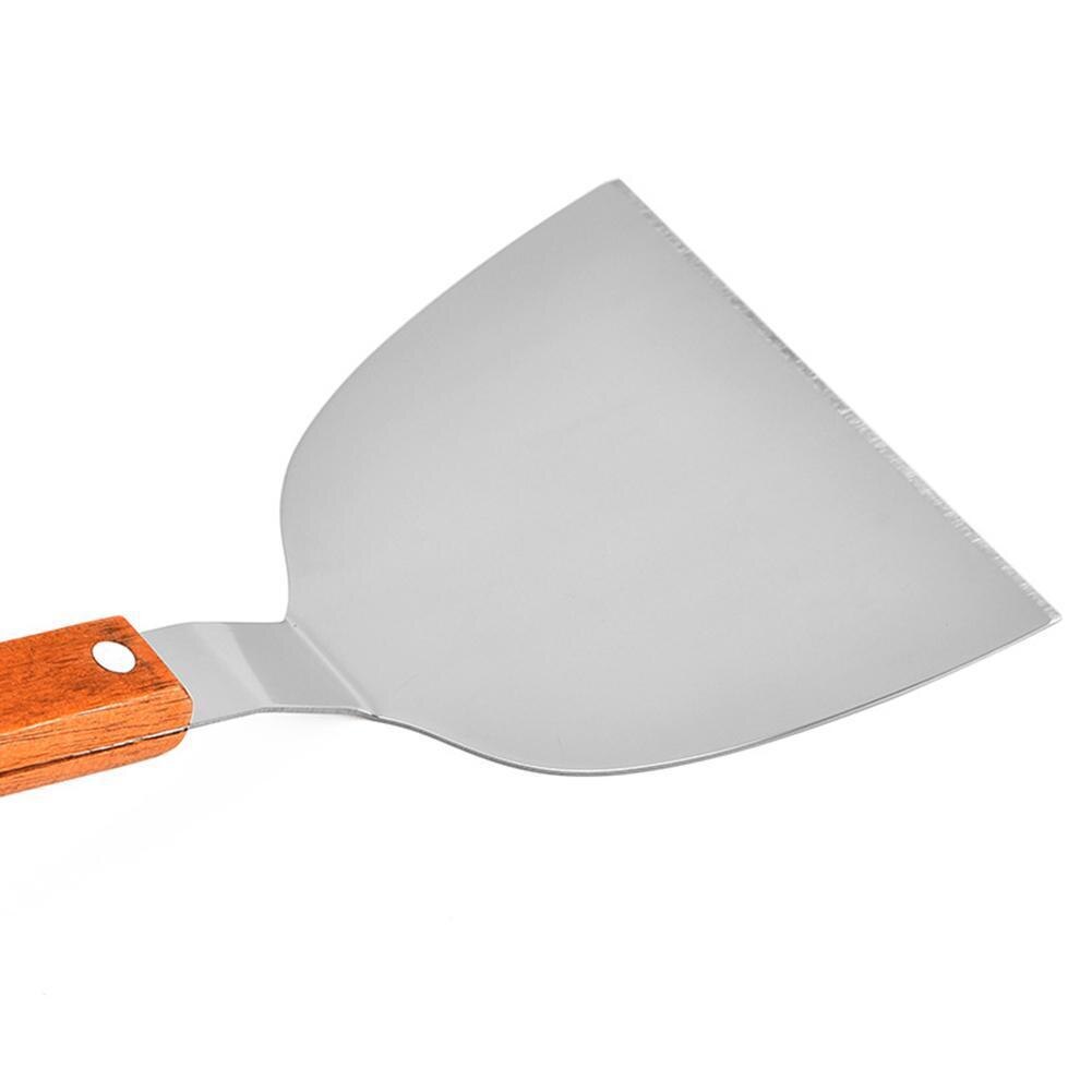 Large BBQ Spatula barbecue Hamburger Turner Burger Flipper Steel For Making Cakes/steaks/dishes Kitchen Accessories
