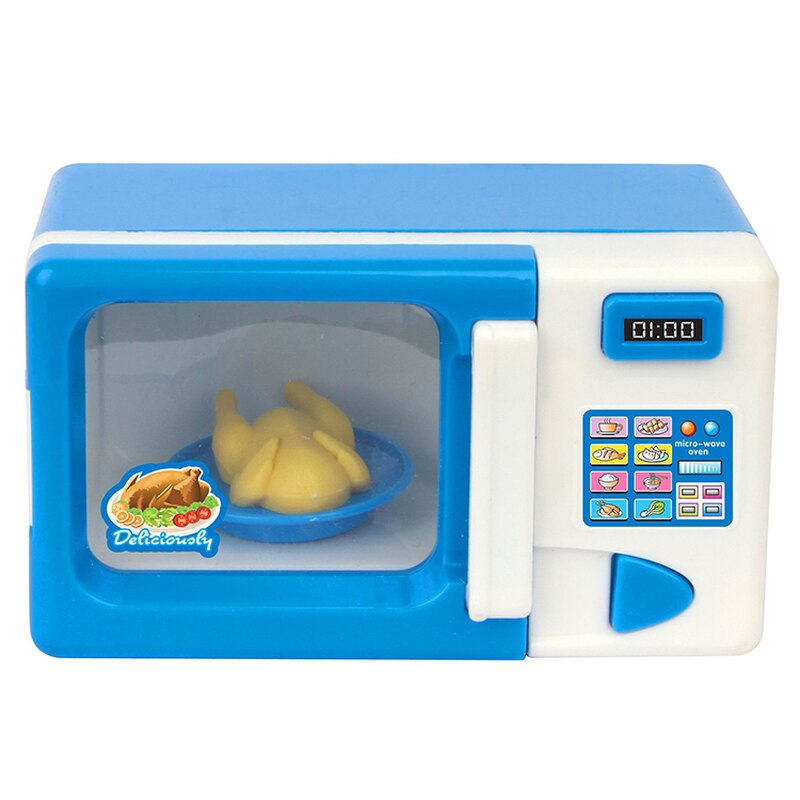 Speelhuis Speelgoed Magnetron Keuken Speelgoed Kinderen Kid Mini Leuke Pretend Rollenspel Speelgoed Educatief voor Kinderen Rollenspel j74