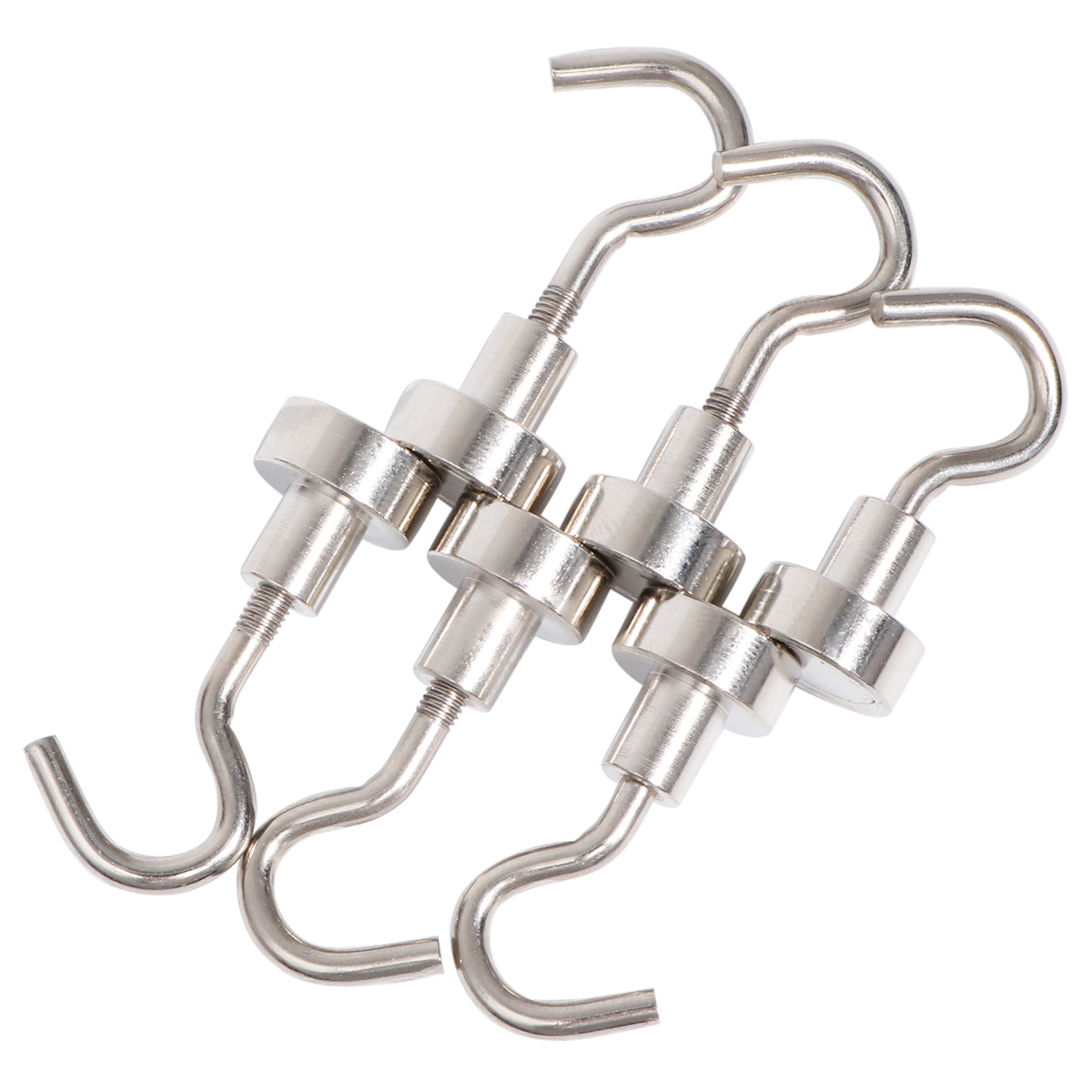 6 Pcs Heavy Duty Strong Magnetic Hooks for Storage and Organization Home Kitchen Accessories （D10）