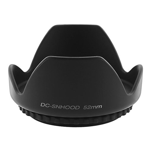 52mm Hard Tulip Lens Hood for NIKON AF-S DX NIKKOR 18-55mm