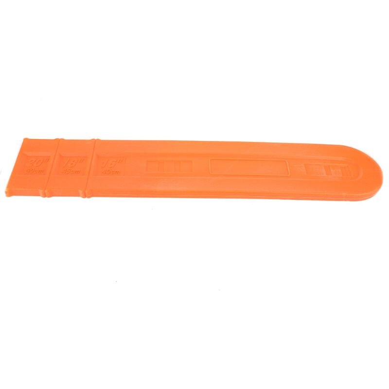 12/16/20/24in Chainsaw Bar Protective Cover Scabbard Protector Universal Guide Y5JA