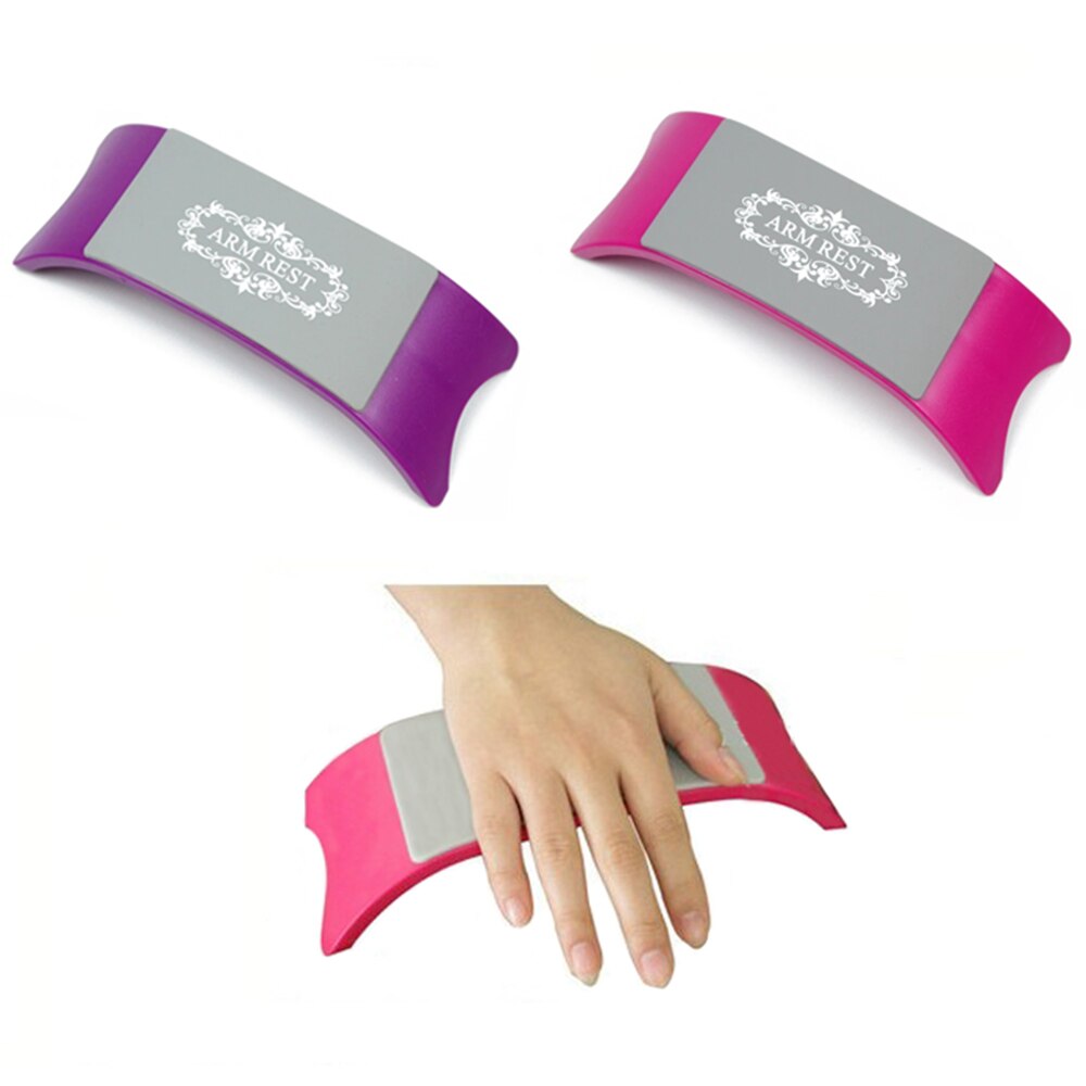 Comfortabele Nail Art Kussen Hand Holder Kussen Plastic & Siliconen Kussen Nail Arm Rest Manicure Tool Apparatuur