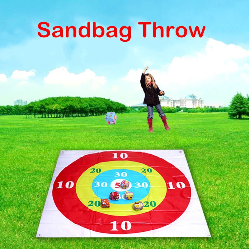 Zandzak Gooien Disc Game Doel Gooien Plaat Team Ouder-kind Outdoor Interactieve Speelgoed Leuk Spel Props Kids Team Training speelgoed