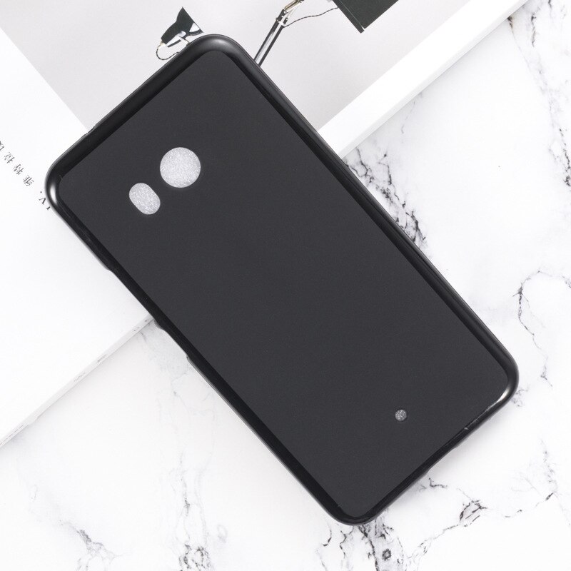 Silicone macio preto funda htc u11 4gb 64gb caso 5.5 Polegada tpu macio boa qualidade coque para htc u11 6gb 128gb capa: Default Title