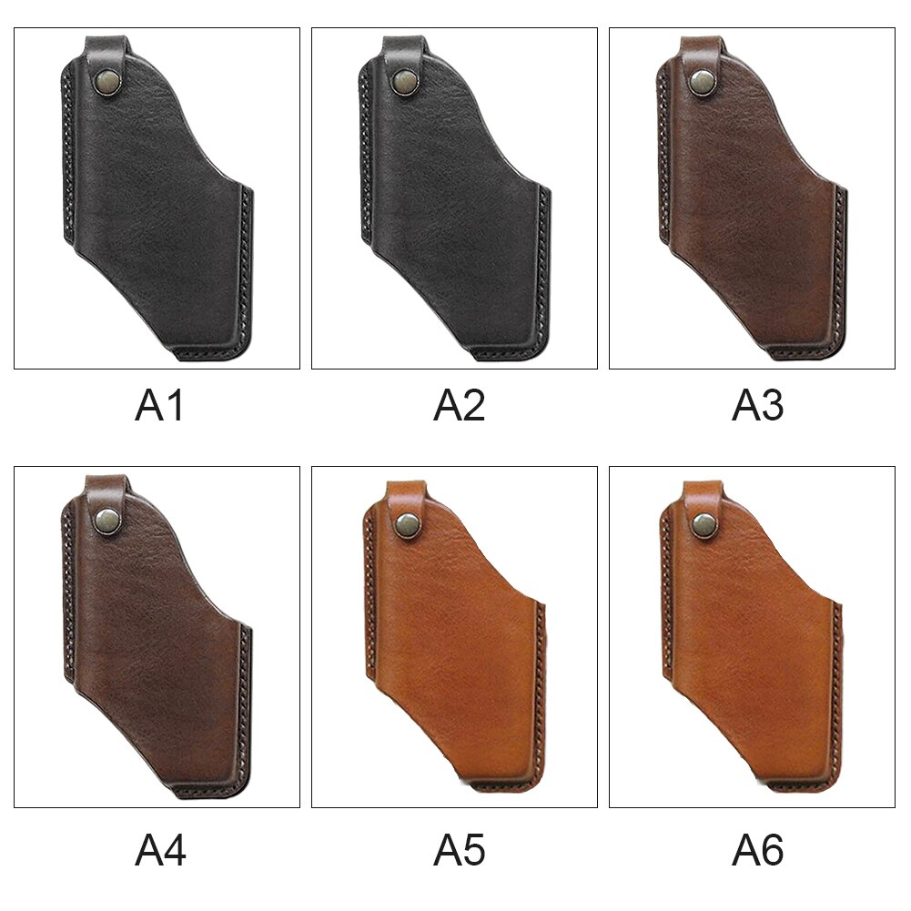 Universal Men Leather Cell Phone Holster Case With Belt Clip Universal Waist Purse Bag With Belt Hole Cellphone Loop Holster Mol