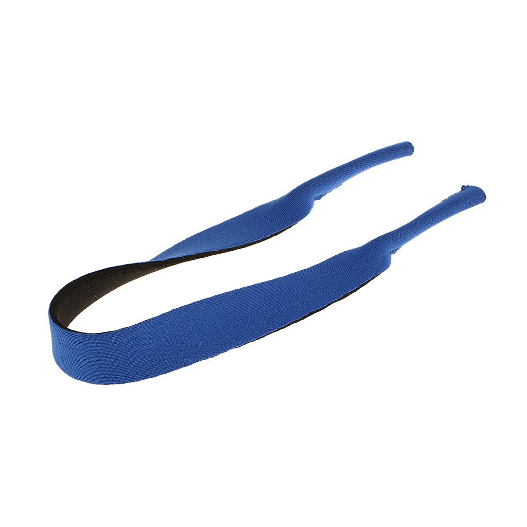 Correa de neopreno para gafas, correa para gafas de sol, retenedor de cadena, correa para gafas, soporte de cordón para corredores nadadores: Blue