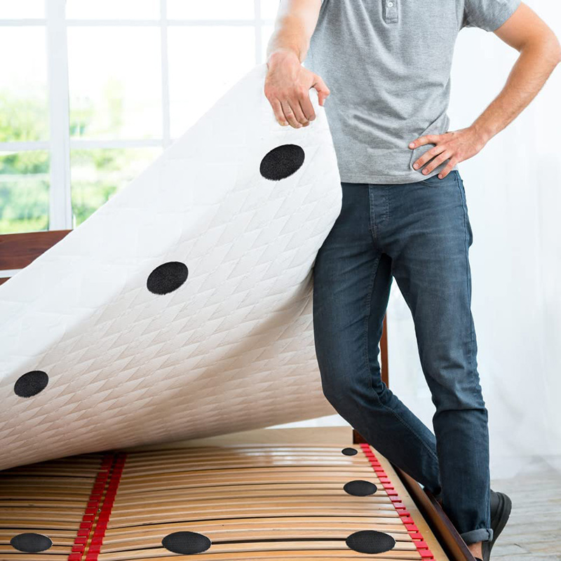 5-30Pairs Sterke Zelfklevende Sluiting Dots Stickers Zelfklevende Haak Lus Tape 6Cm Laken Sofa Mat tapijt Anti Slip Mat Pads