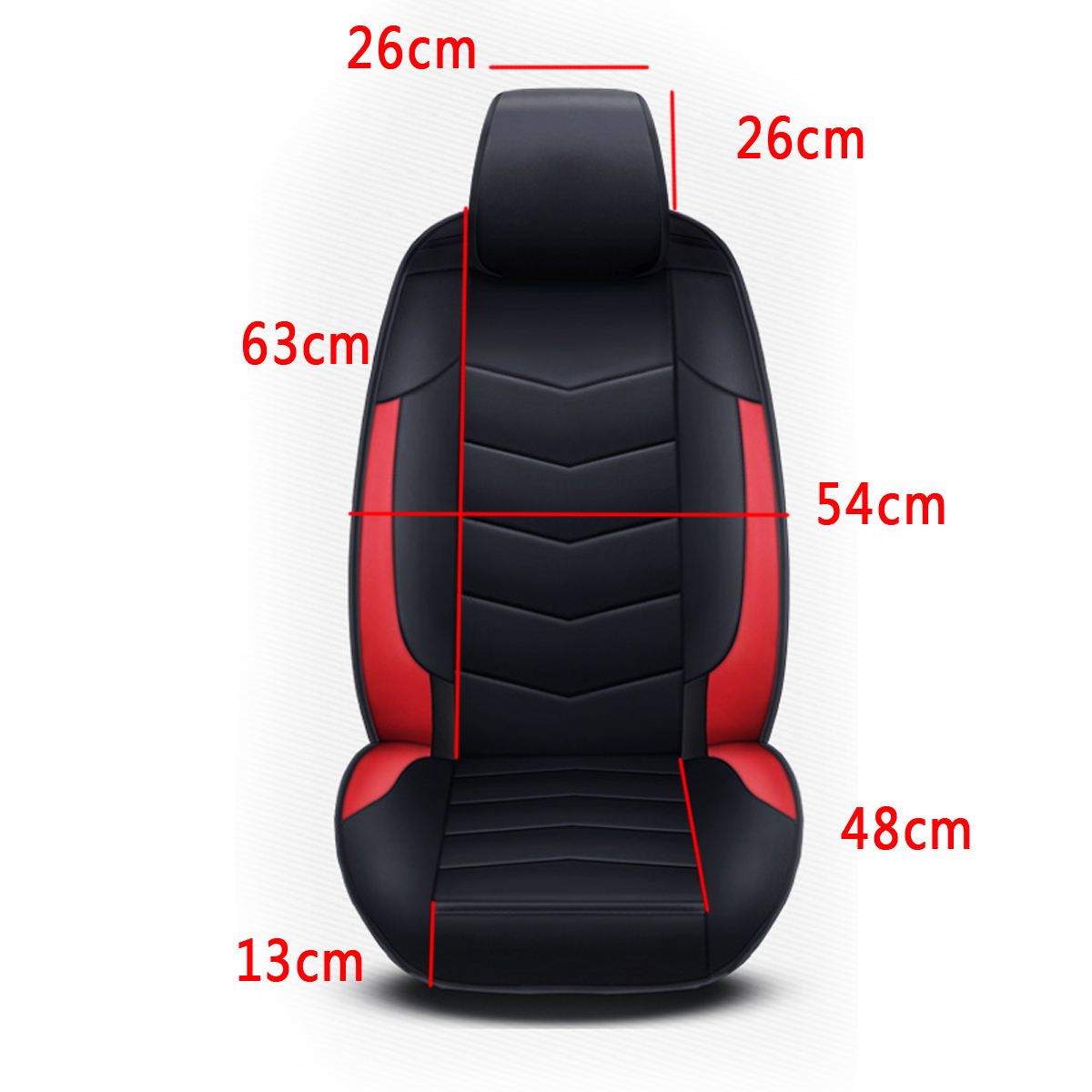 Funda Universal de asiento de cuero PU para BMW para Peugeot accesorios de coche protector de asiento delantero para asiento de vehículo