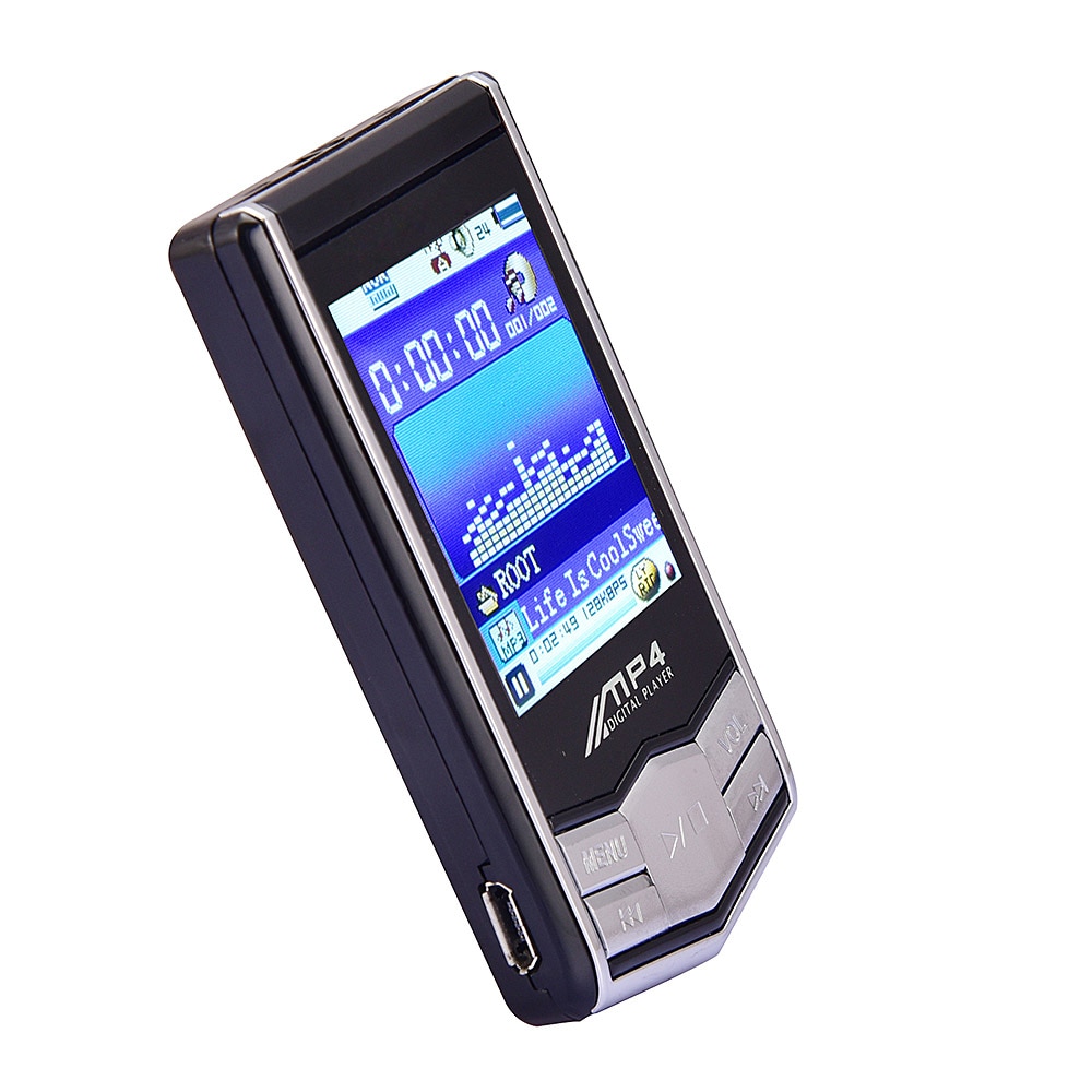 32GB 1.8" inch LCD MP4 Player Music FM Radio Recording with FM Radio Video Play Voice Recorder Text Reading